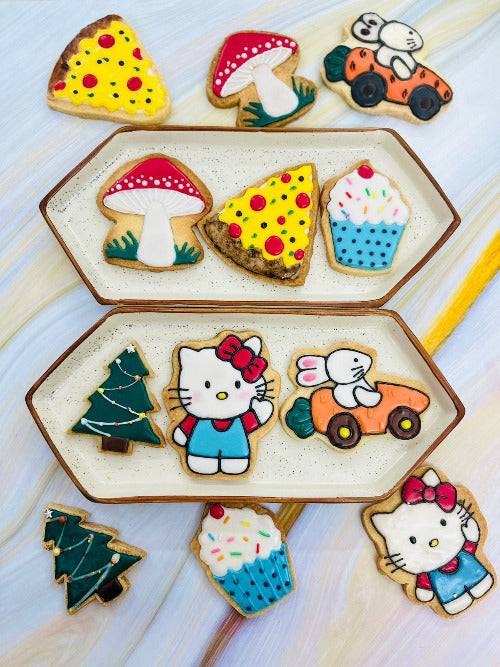Royal icing cookies class – learn piping, flooding, and cookie decorating techniques